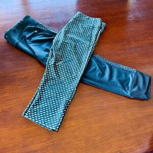 Two Pair Calf Length Leggings